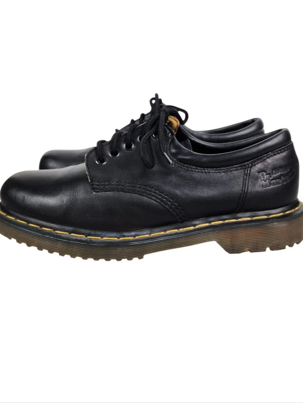 Dr. Martens Black Leather Oxford Shoes Mens Size 11 10805 8053 AirWair Cushion